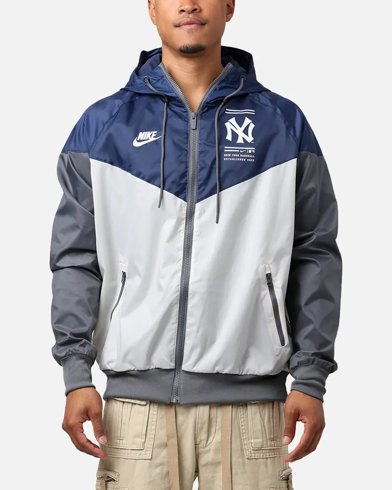 Nike New York Yankees Cooperstown Windrunner Jacket Midnight Navy/Light Bone 1