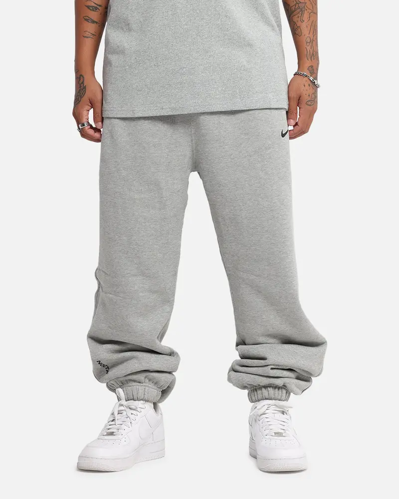 Nike Nocta Fleece Cs Sweat Pants Dark Grey Heather 1
