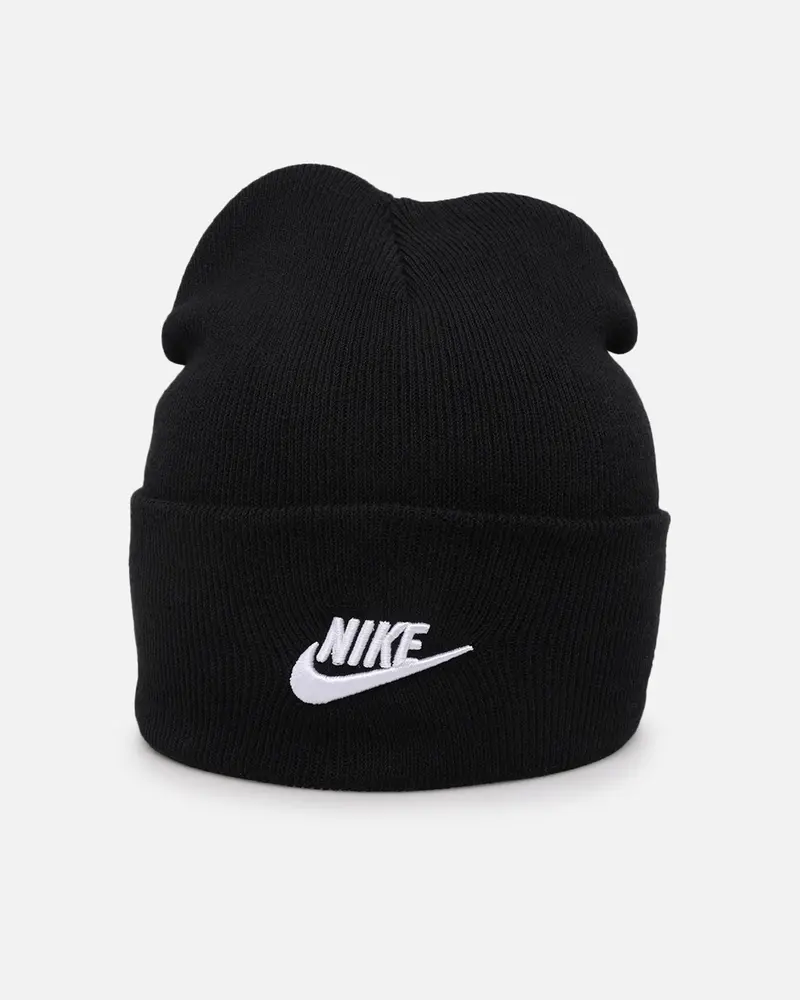 Nike Peak Tall Cuff Futura Beanie Black/White 1