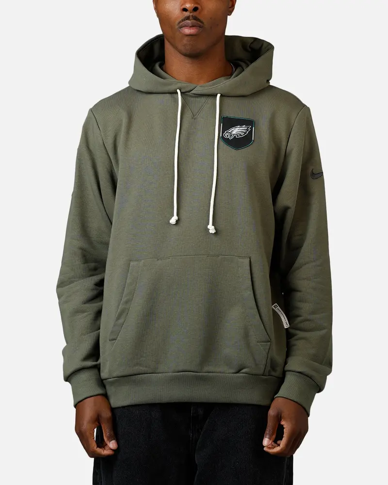 Nike Philadelphia Eagles Salute To Service Hoodie Olive 1