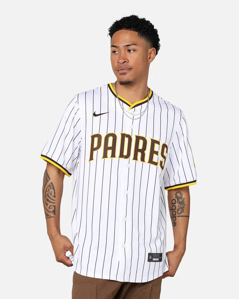 Nike San Diego Padres Limited Jersey White/Dark Cind 1