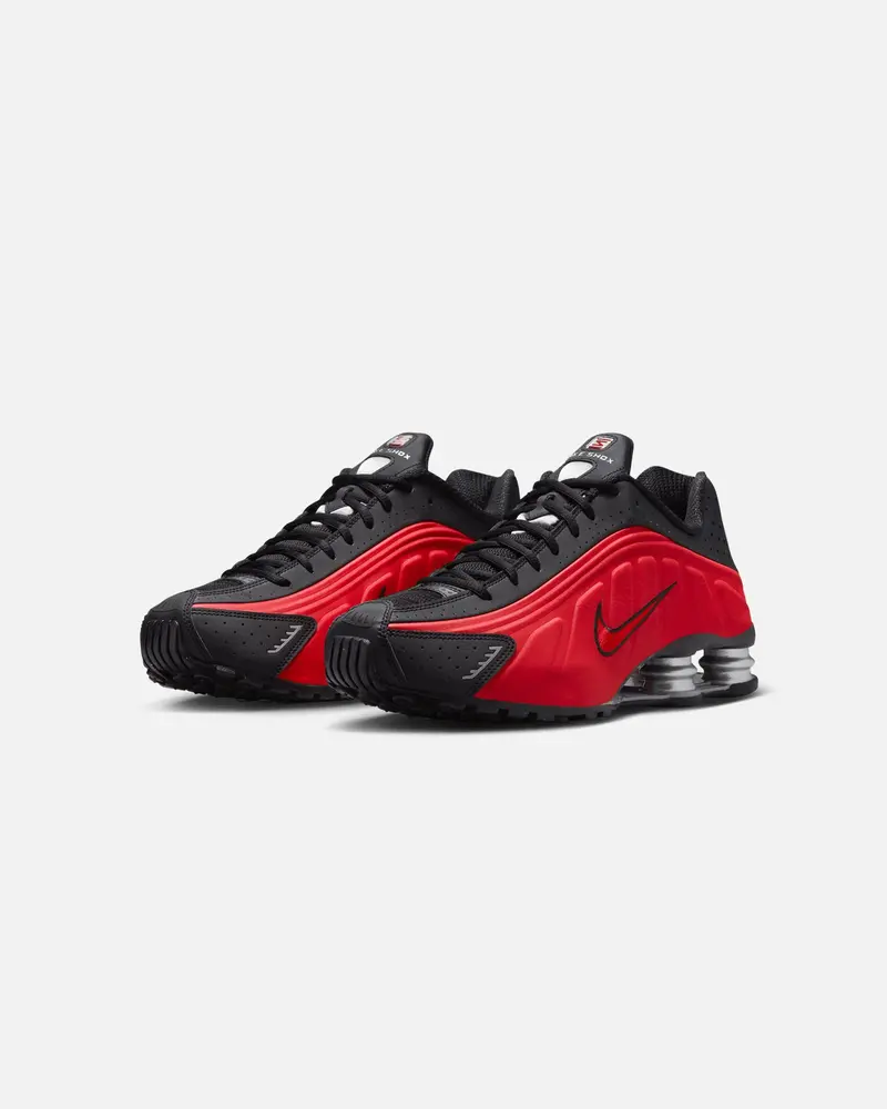 Nike Shox R4 Metallic University Red 2