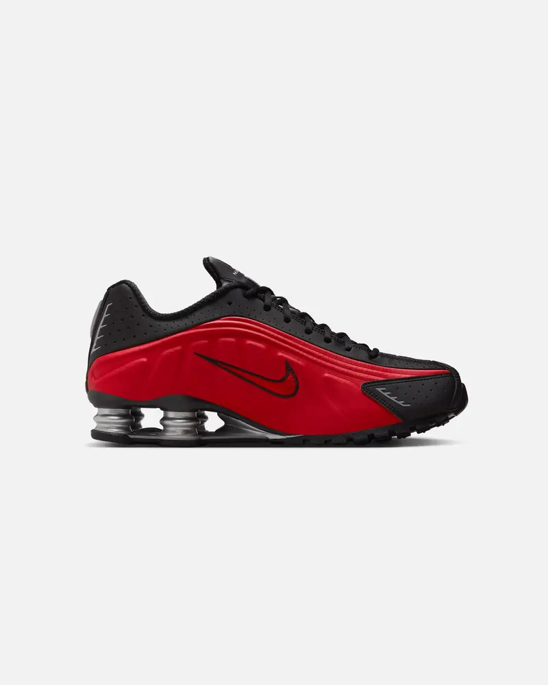 Nike Shox R4 Metallic University Red 4