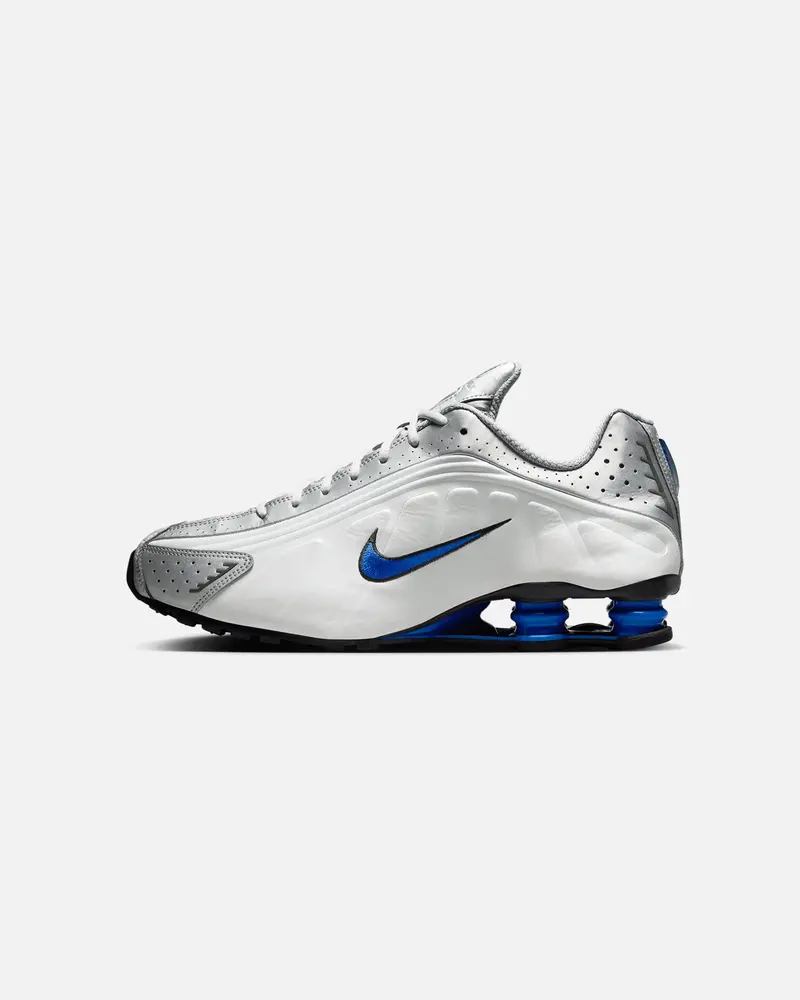 Nike Shox R4 White/Metallic 1