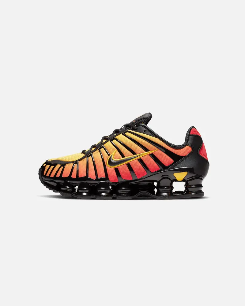 Nike Shox Tl "Sunrise" Black/Black Amarrillo 1