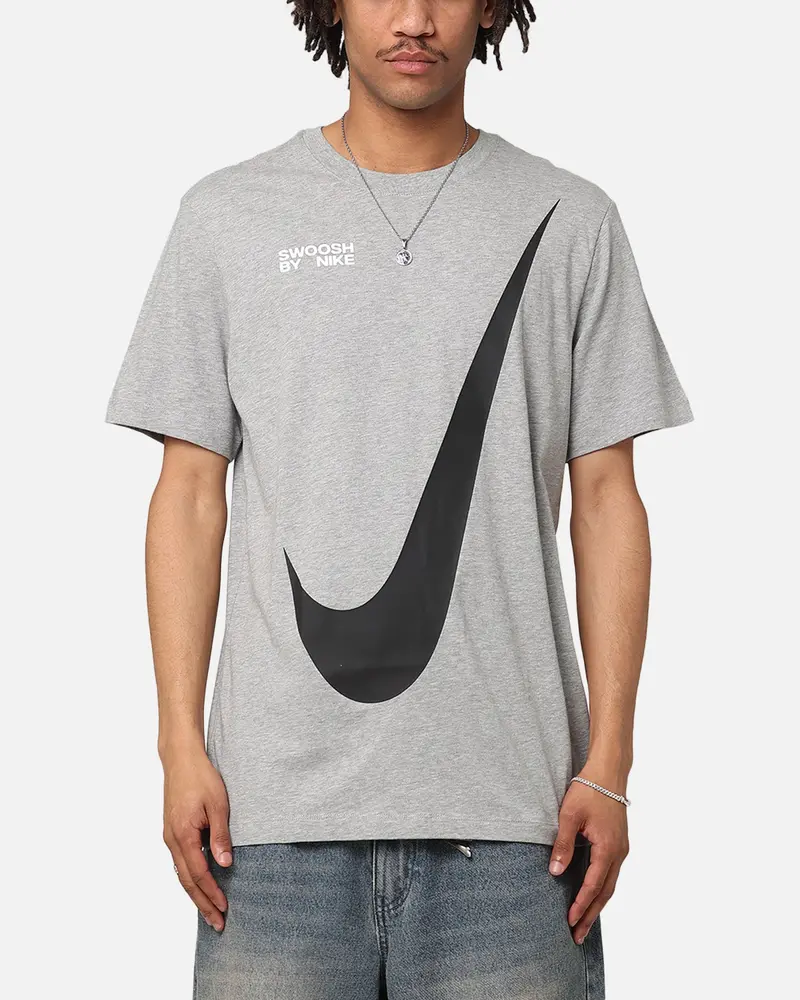 Nike Sportswear Big Swoosh T-Shirt Dark Grey Heather 1