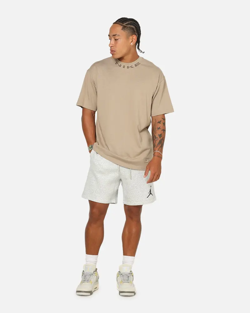 Nike Sportswear Collar Print T-Shirt Khaki 2