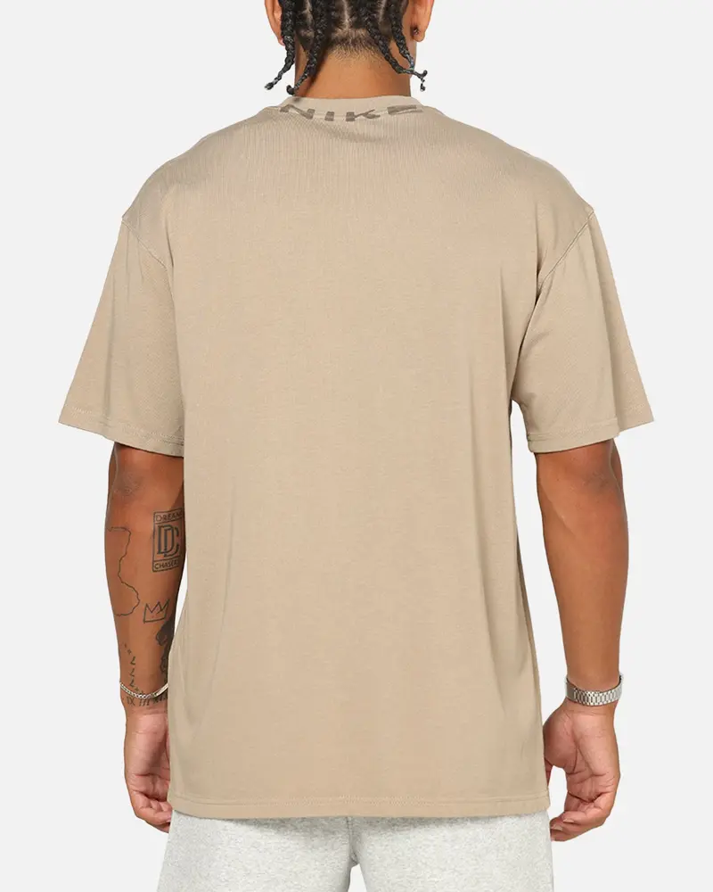 Nike Sportswear Collar Print T-Shirt Khaki 3