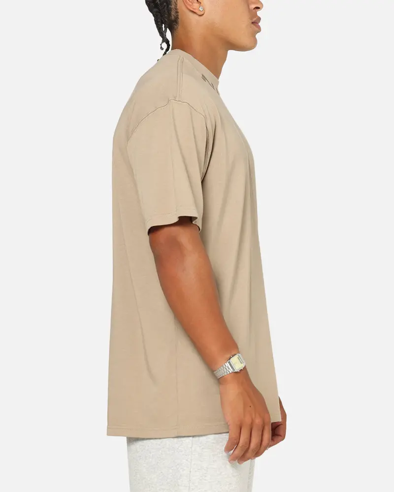 Nike Sportswear Collar Print T-Shirt Khaki 4