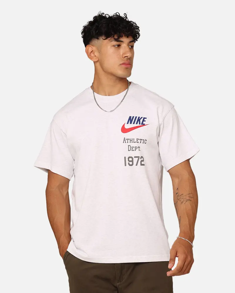 Nike Sportswear Knit Lightweight T-Shirt Birch Heather 1