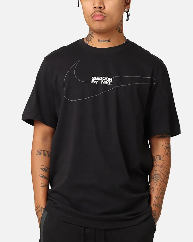 Nike Sportswear Liberty Big Swoosh T-Shirt Black 1