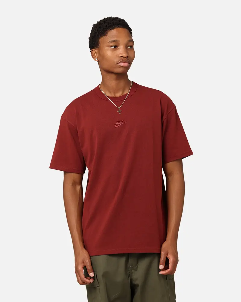 Nike Sportswear Premium Essentials Sustainable T-Shirt Dark Team Red 1
