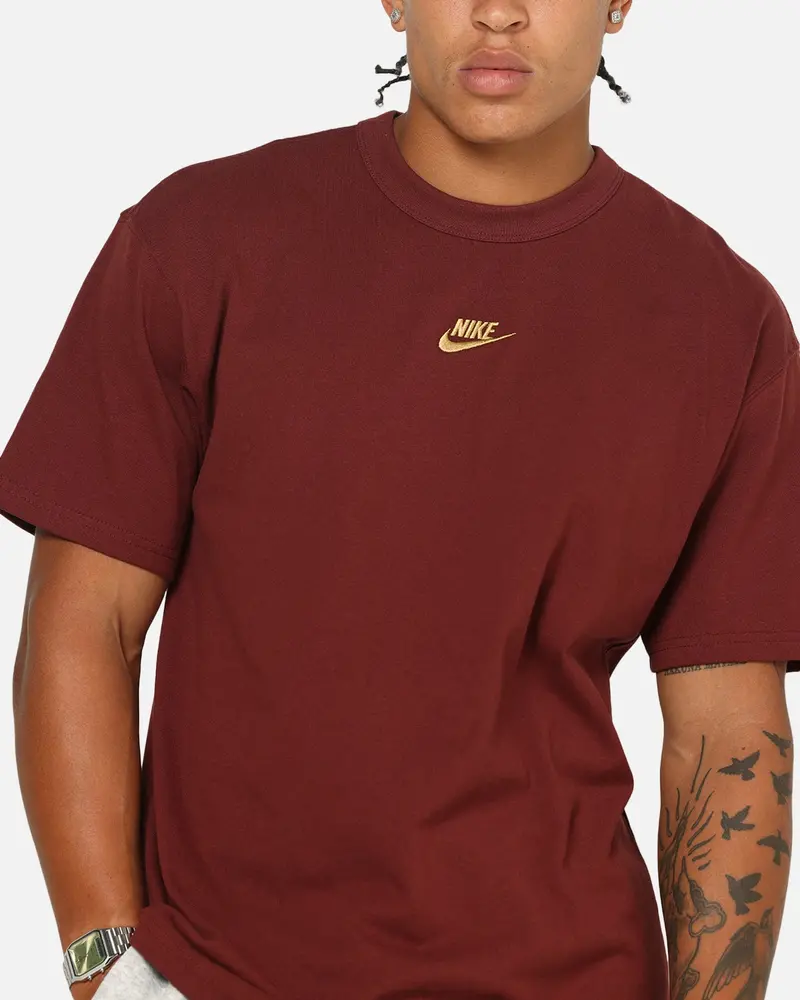 Nike Sportswear Premium Essentials Sustainable T-Shirt Dark Team Red/Gold 6