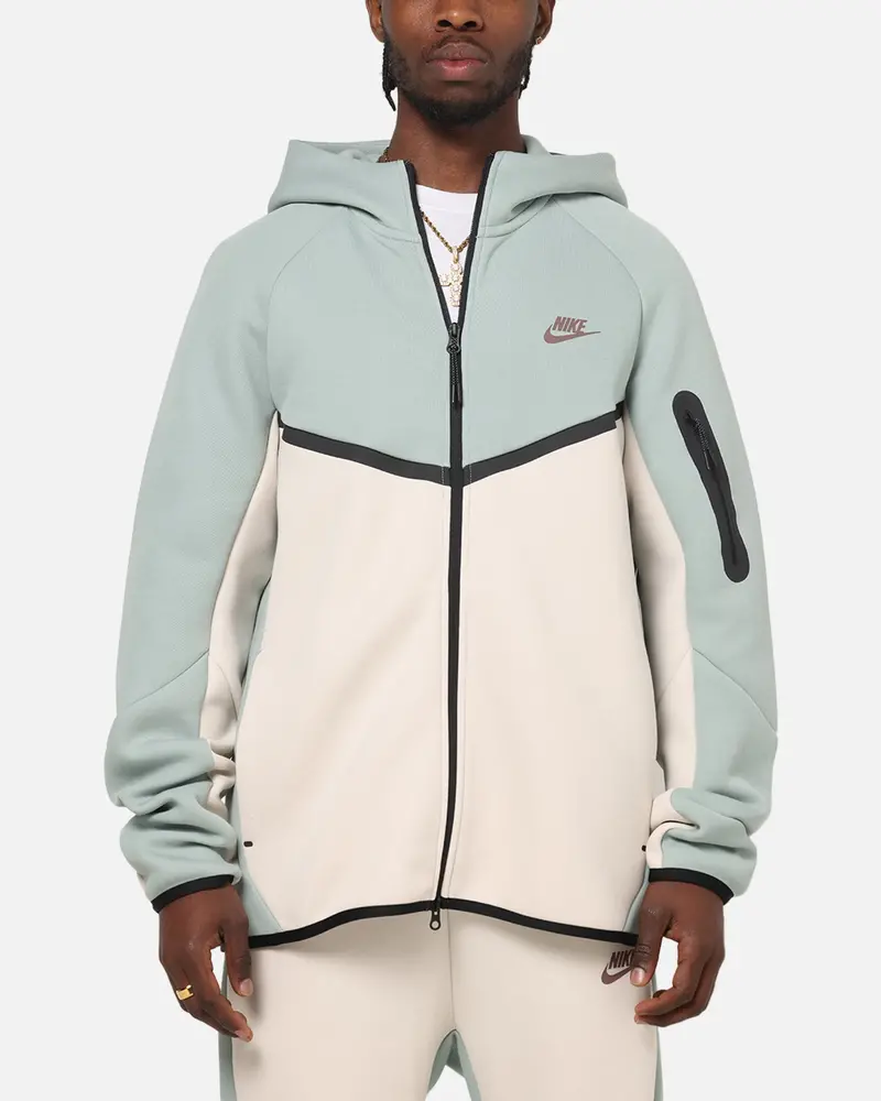Nike Sportswear Tech Fleece Windrunner Jacket Dusty Sage 1