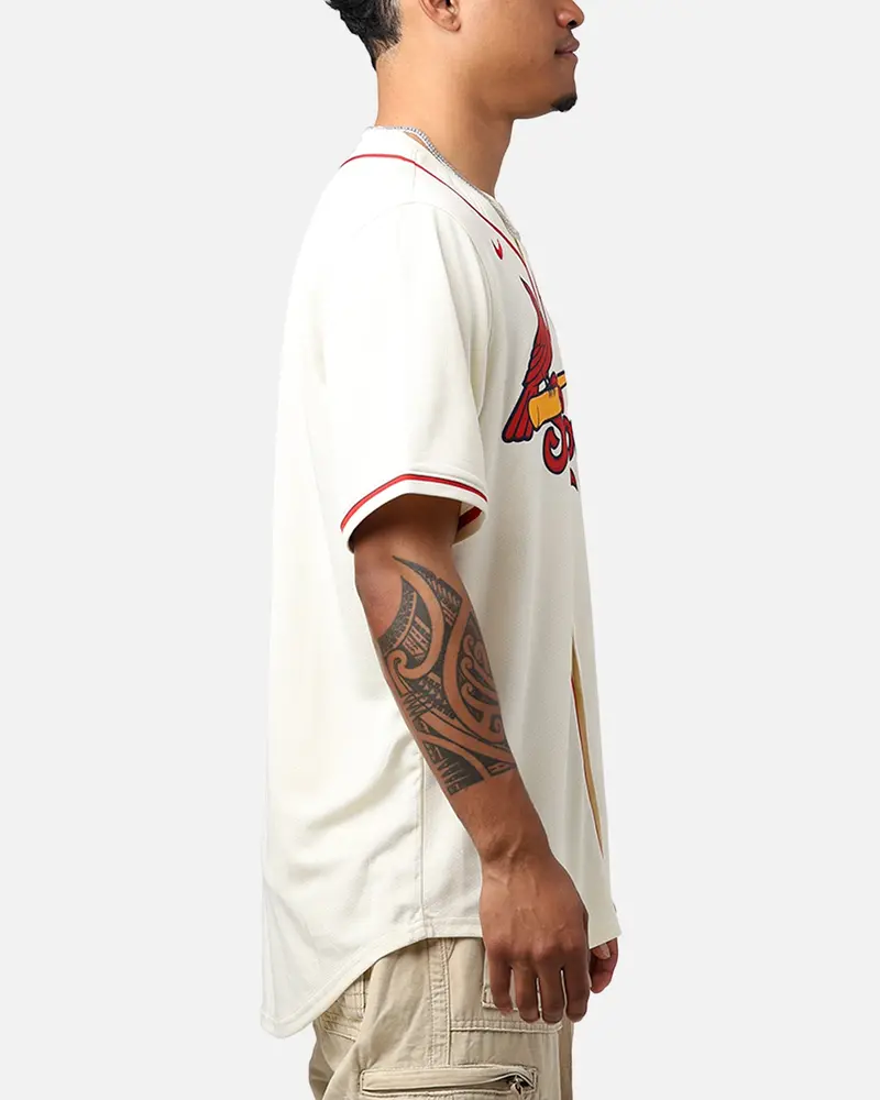 Nike St. Louis Cardinals Limited Jersey Coconut Milk 4