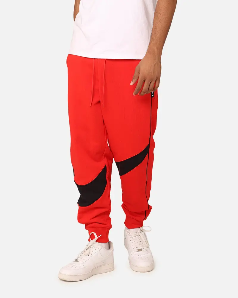 Nike Swoosh Fleece Track Pants University Red/Black 1