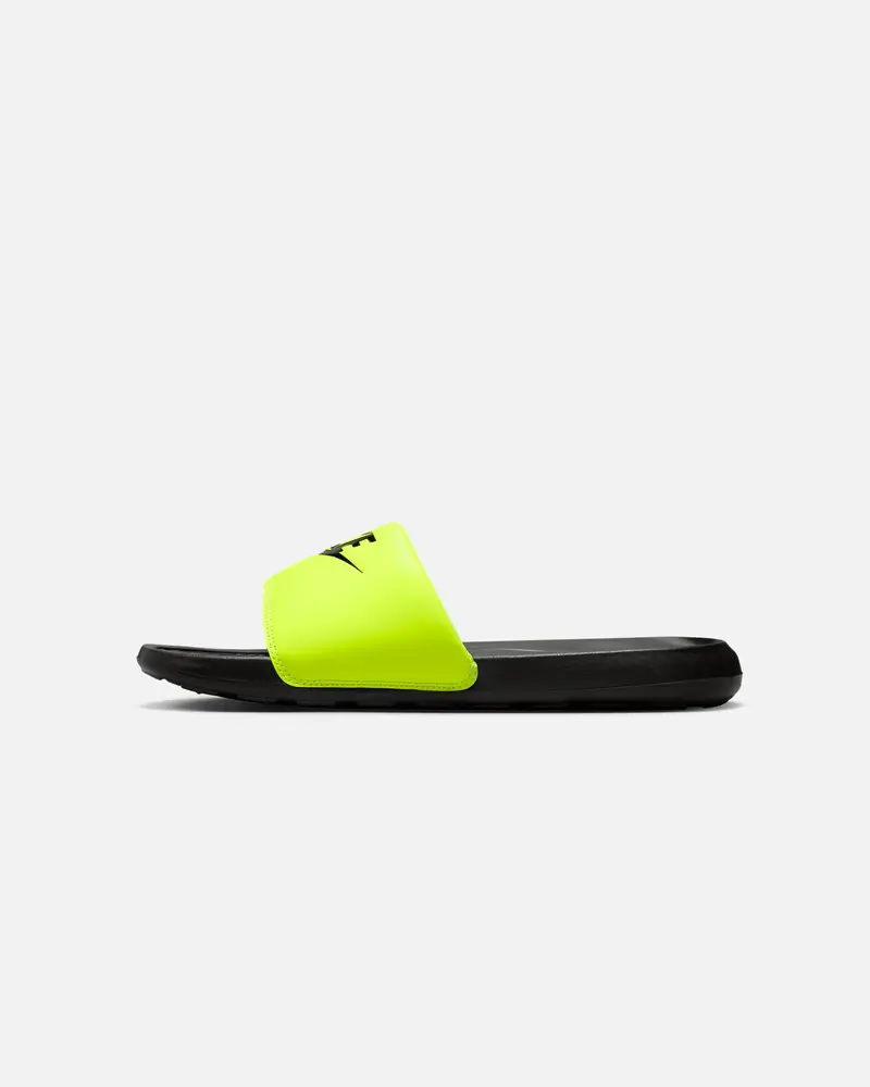 Nike Victori One Slide Black/Volt 1
