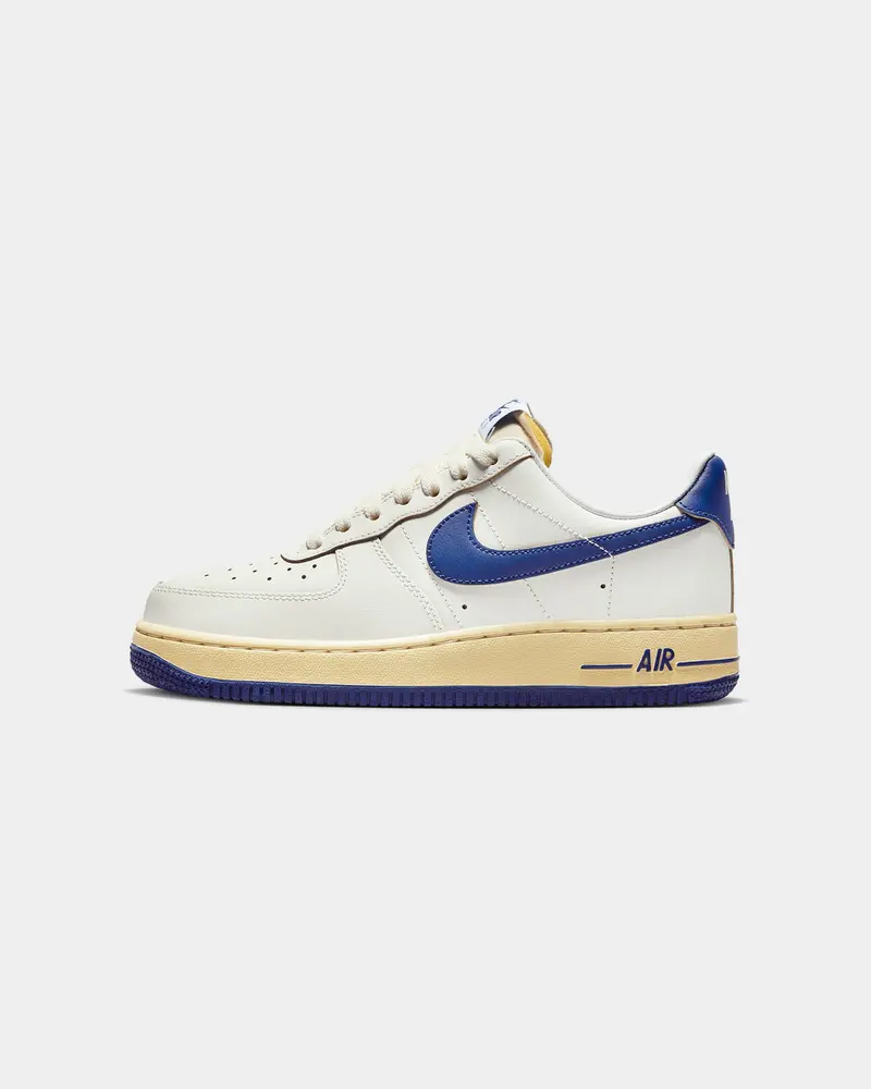 Nike Women's Air Force 1 '07 Ncps "Athletic Department" Sail/Deep Royal Blue 1
