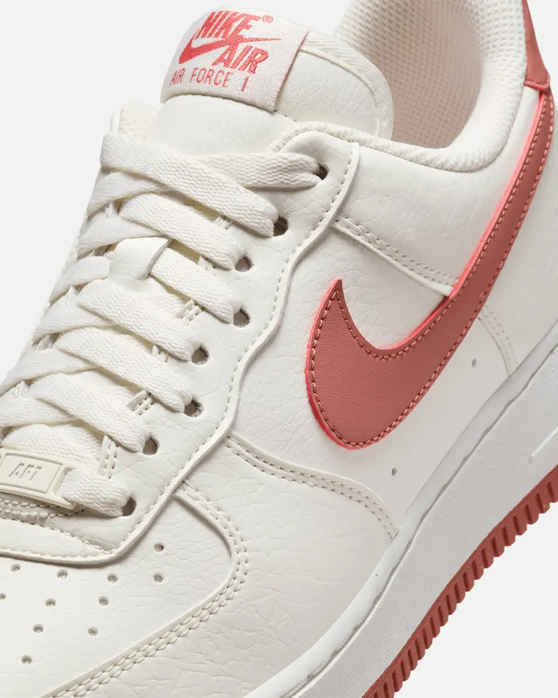 Nike Women's Air Force 1 '07 Next Nature Sail/Canyon Pink 6