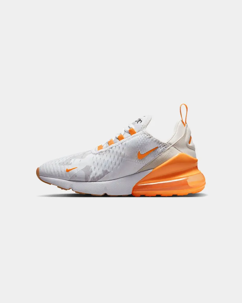 Nike Women's Air Max 270 Se White/Vivid Orange 1