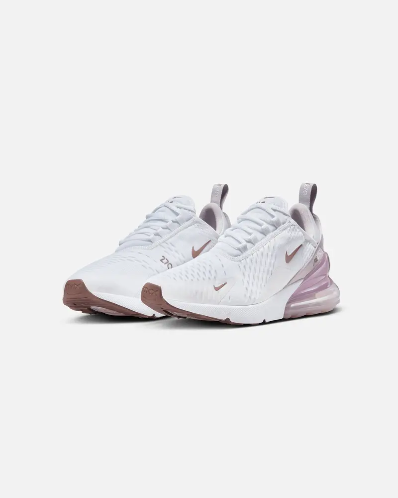 Nike Women's Air Max 270 White/Platinum 2
