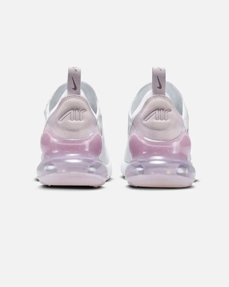 Nike Women's Air Max 270 White/Platinum 3
