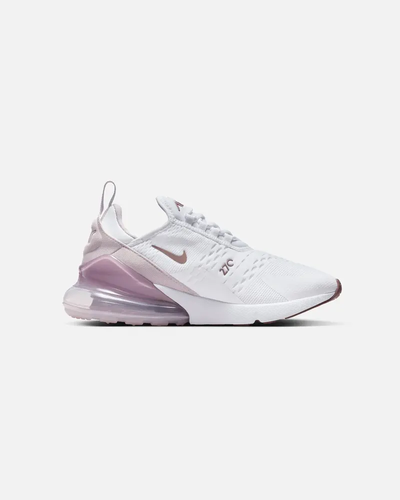 Nike Women's Air Max 270 White/Platinum 4