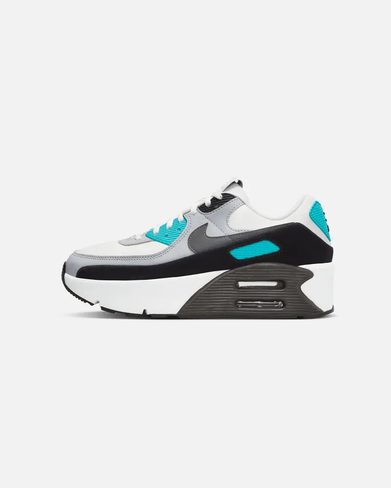 Nike Women's Air Max 90 Lv8 Summit White/Smoke Grey 1
