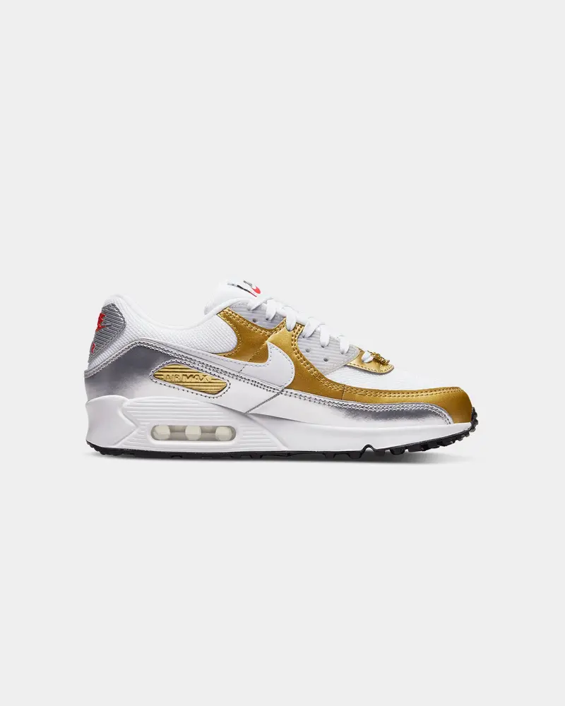Nike Women's Air Max 90 Se White/White 4