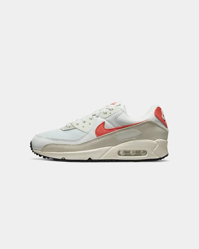 Nike Women's Air Max 90 Summit White/Mantra Orange 1