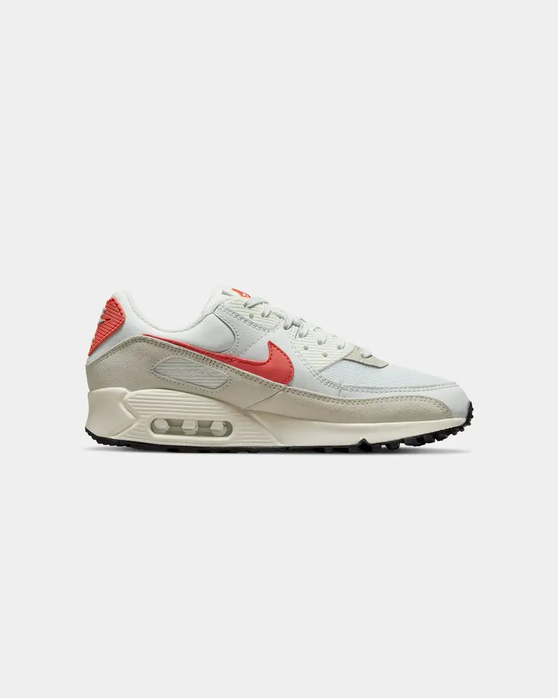 Nike Women's Air Max 90 Summit White/Mantra Orange 4