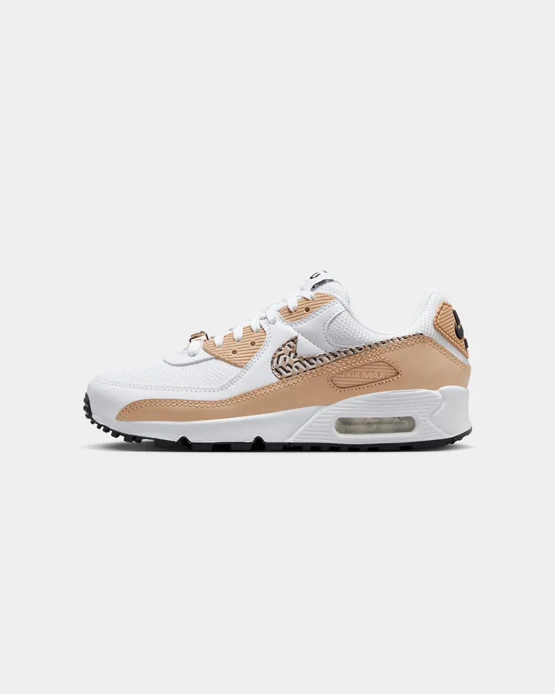 Nike Women's Air Max 90 "United In Victory" White/Hemp-Summit White 1