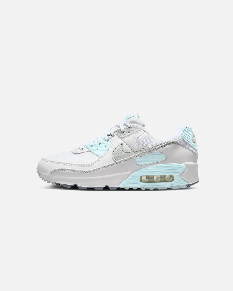 Nike Women's Air Max 90 White/Light Silver 1