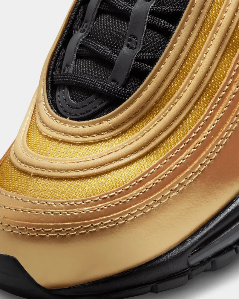 Nike Women's Air Max 97 Wheat Gold/Wheat Gold-Black 6