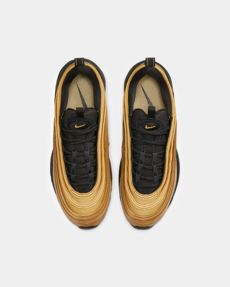 Nike Women's Air Max 97 Wheat Gold/Wheat Gold-Black 7