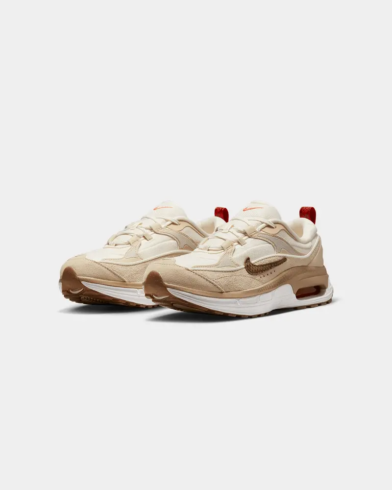 Nike Women's Air Max Bliss Se Pale Ivory/Picante Red-Summit White 2