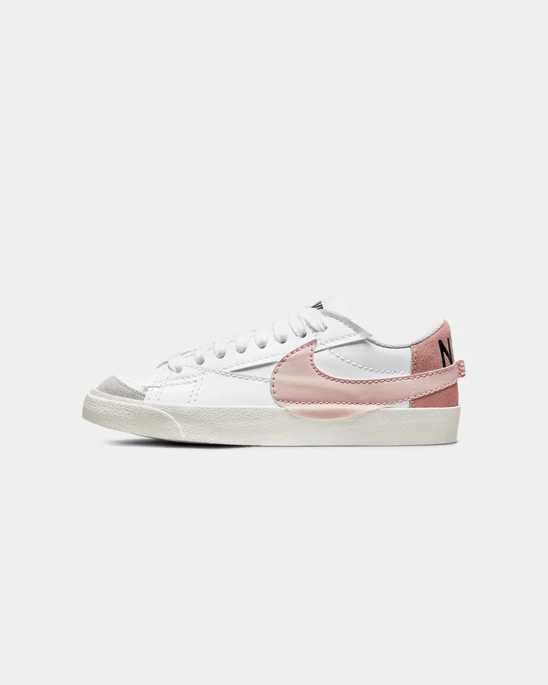 Nike Women's Blazer Low '77 Jumbo White/Pink Oxford 1