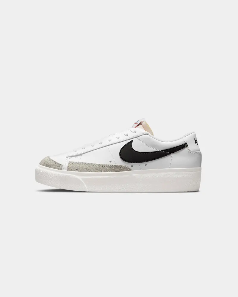 Nike Women's Blazer Low Platform White/Black Sail 1