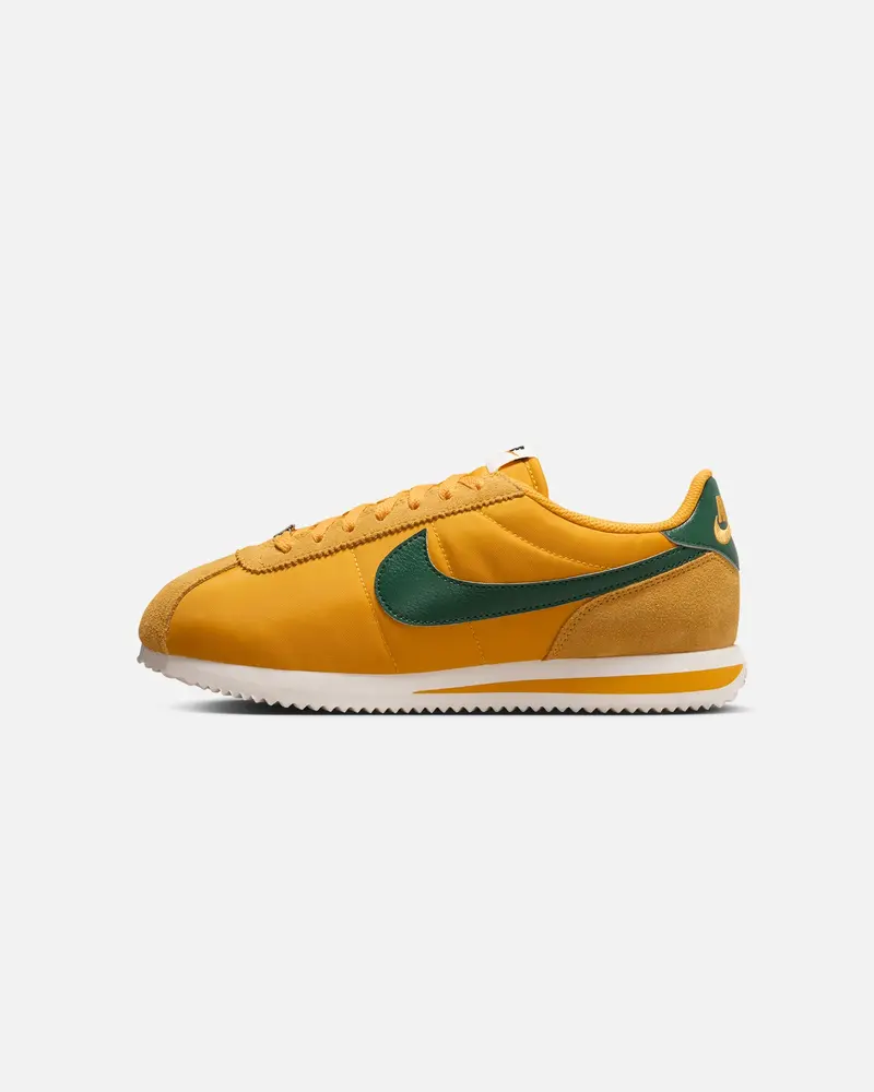 Nike Women's Cortez Textile Yellow Ochre 1