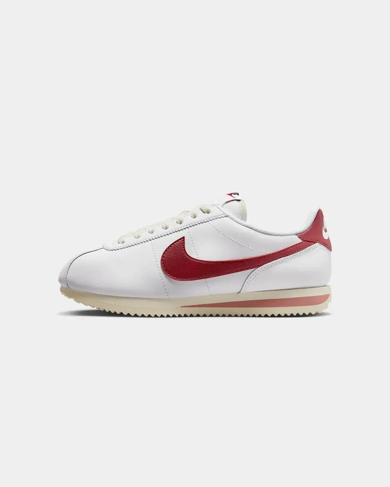 Nike Women's Cortez "White Red Stardust" White/Cedar-Red 1