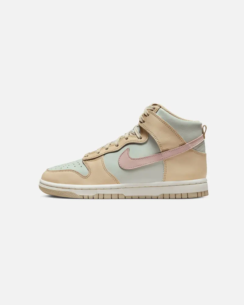 Nike Women's Dunk High Sanddrift/Pink 1