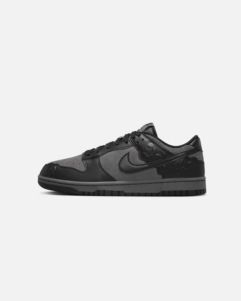 Nike Women's Dunk Low "Black Roses" Iron Grey 1