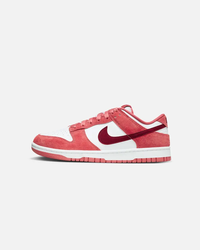 Nike Women's Dunk Low Valentine's Day White/Red 1