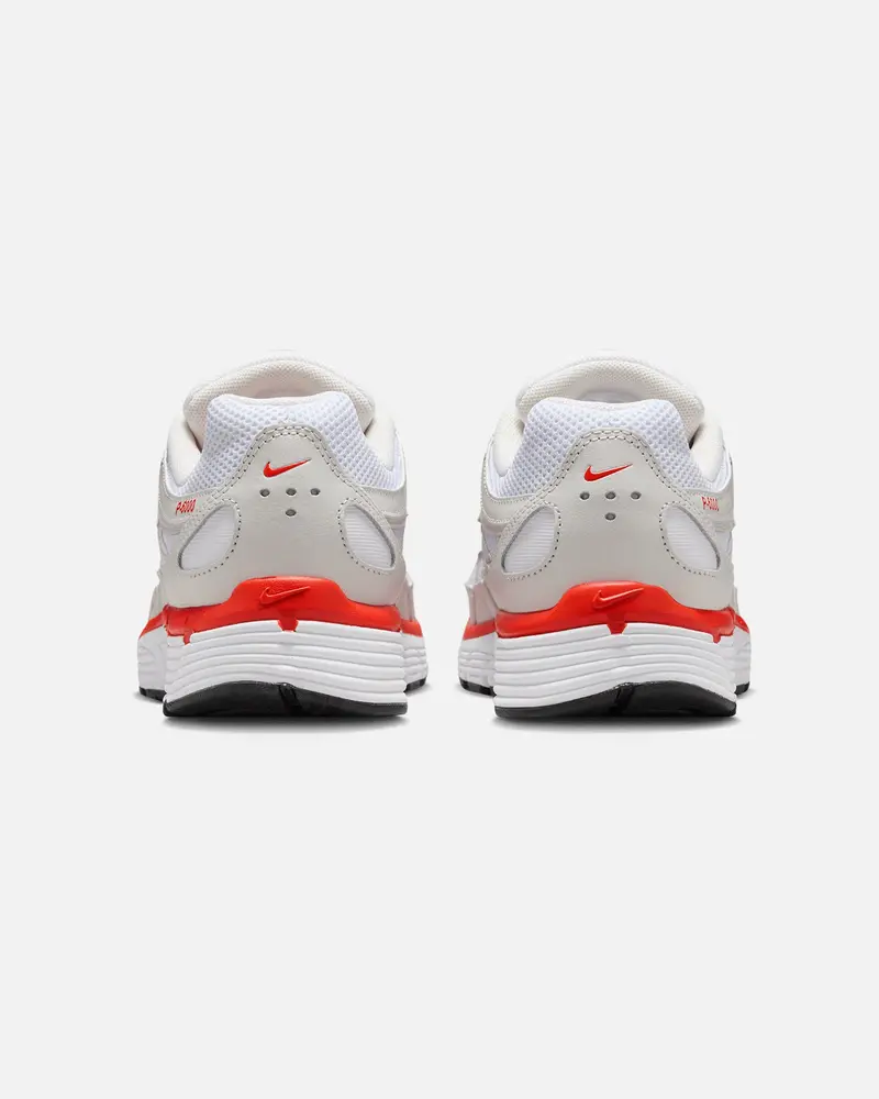 Nike Women's P-6000 White/Picante Red 3
