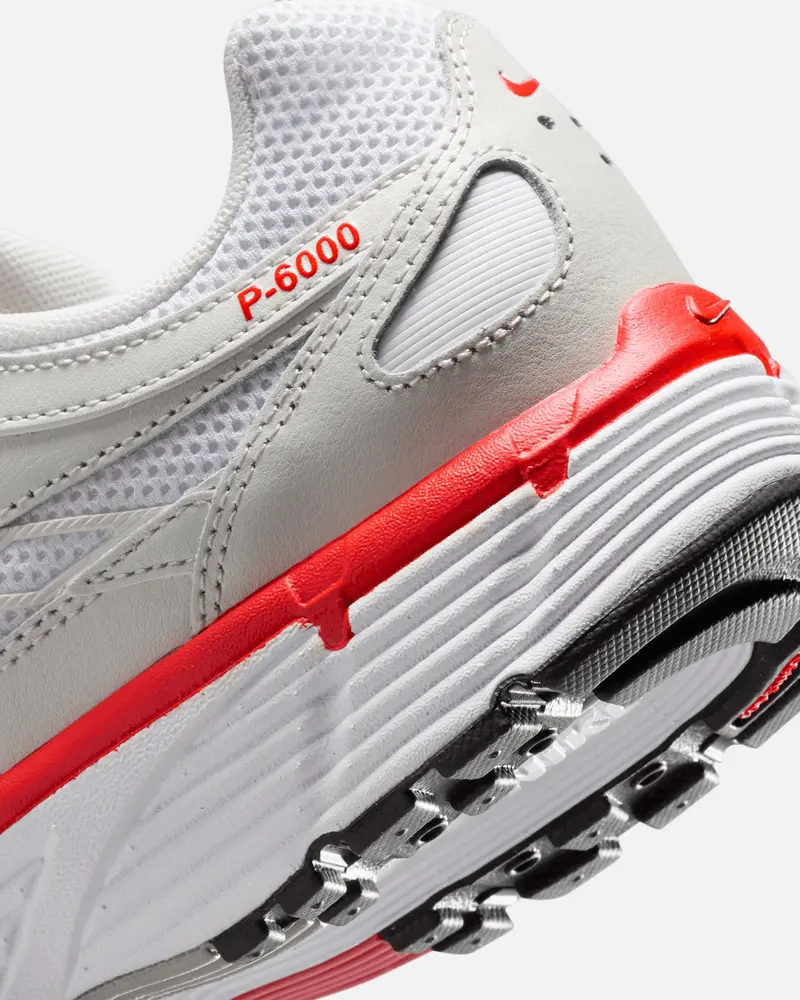Nike Women's P-6000 White/Picante Red 8