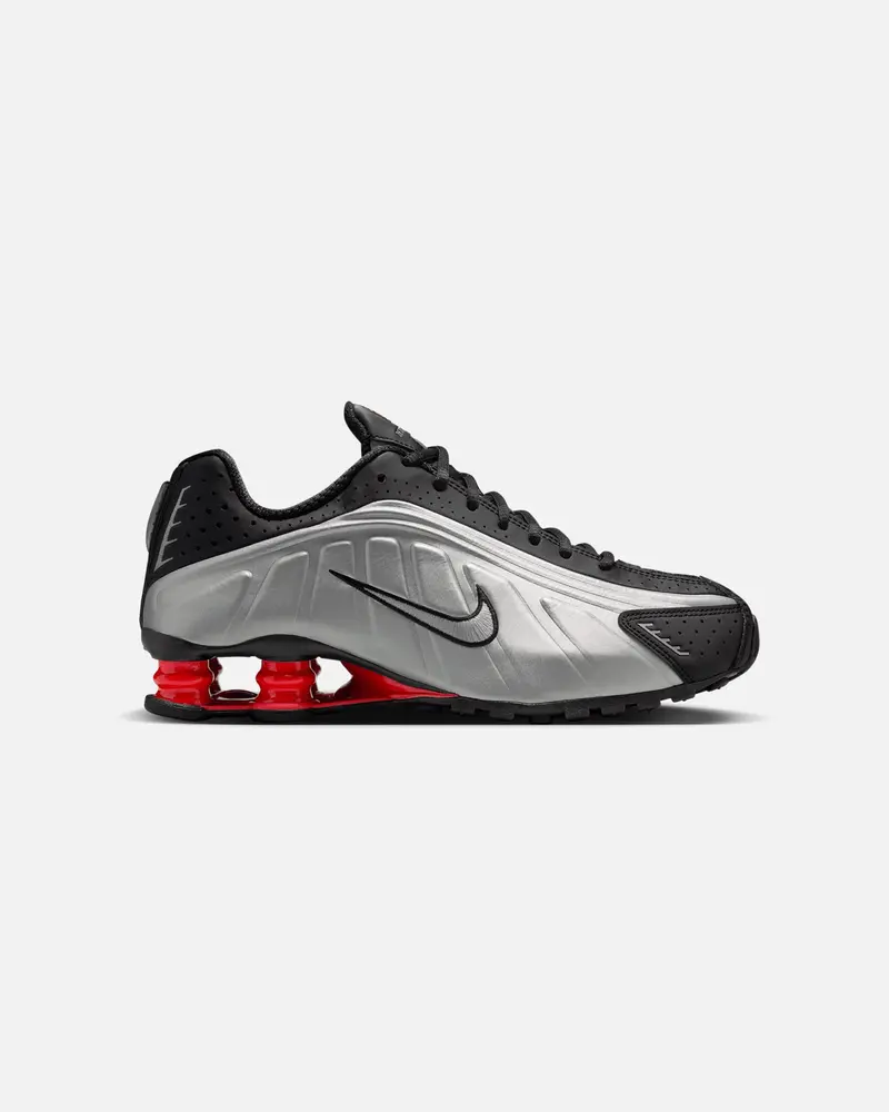 Nike Women's Shox R4 Black/Silver 4