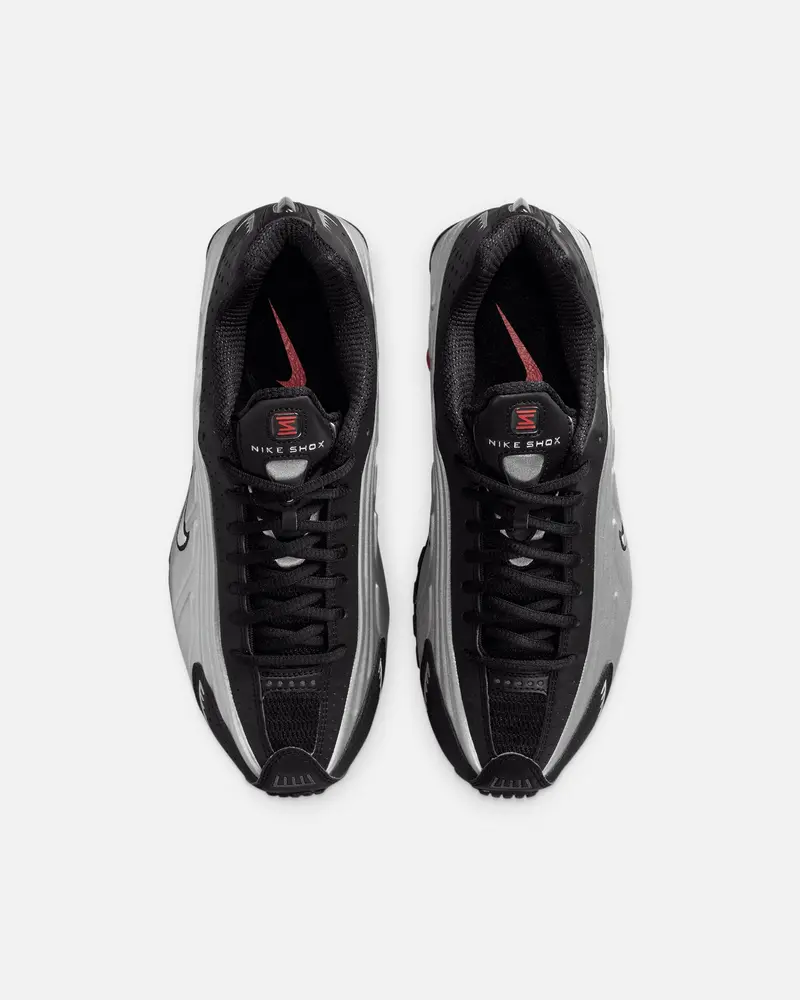 Nike Women's Shox R4 Black/Silver 7