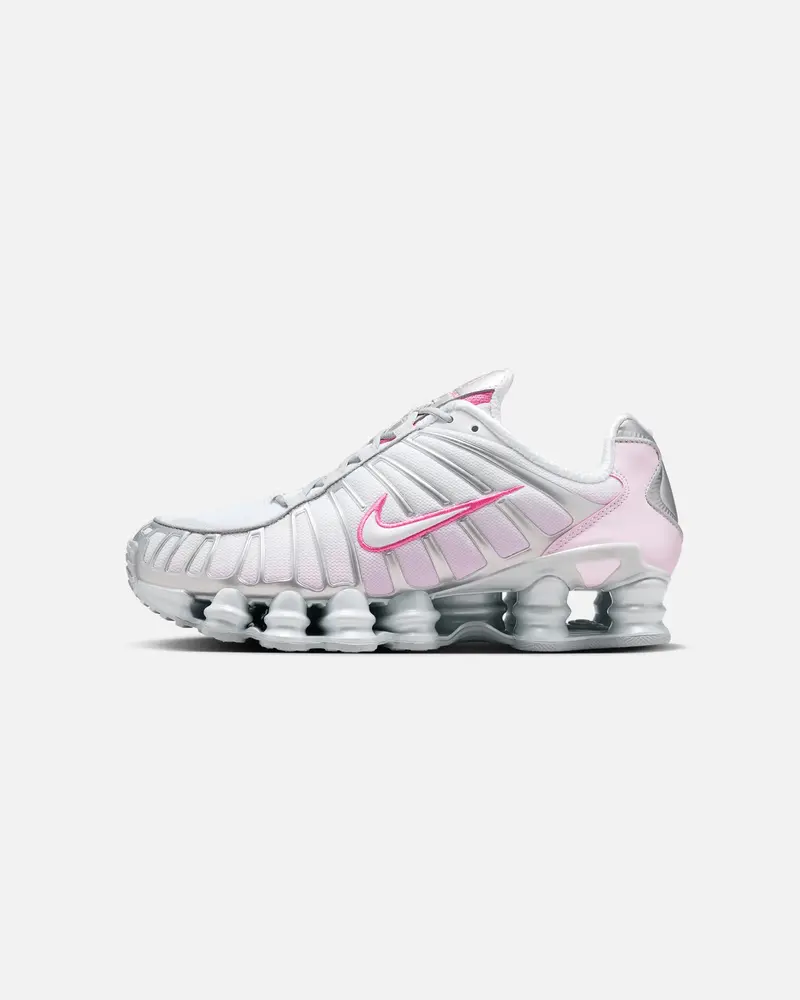 Nike Women's Shox Tl "Pink Foam" Metallic Platinum/Pinksicle 1