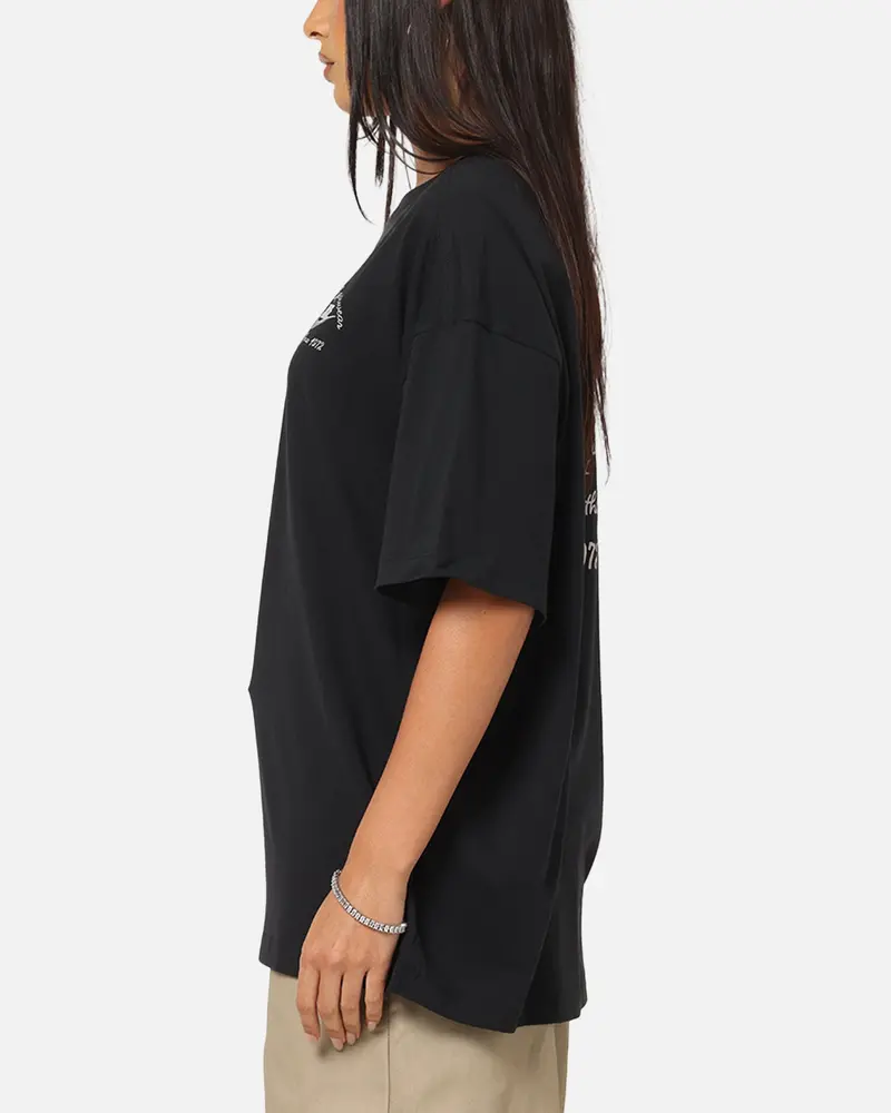 Nike Women's Sportswear Country Club Graphic Oversized T-Shirt Black 6