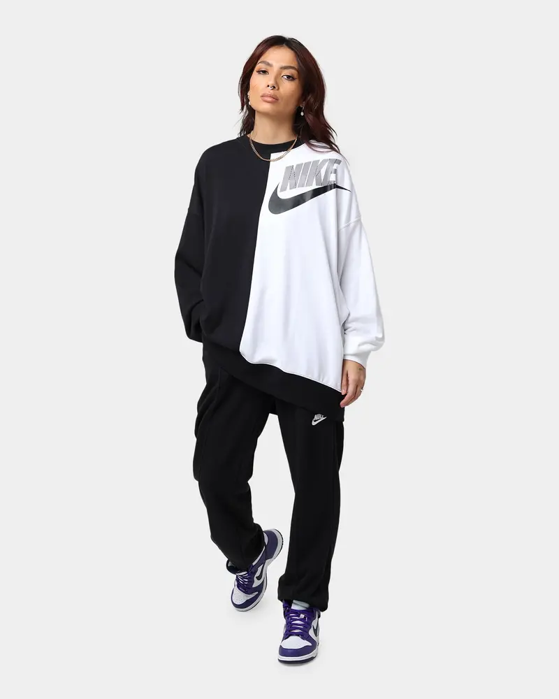 Nike Women's Sportswear Loose Fleece Dance Pants Black 2